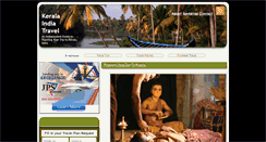 Desktop Screenshot of keralaindiatravel.net