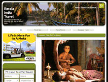 Tablet Screenshot of keralaindiatravel.net